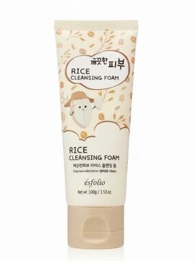 Esfolio Rice Cleansing Foam (100g)